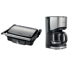 Kenwood Tost Makinesi HGM30.000SI + Filtre Kahve Makinesi CMM10.000BM Hediyeli - Thumbnail