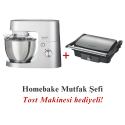 Kenwood Homebake Mutfak Şefi KHH01.000SI + Tost Makinesi HGM30.000SI Hediyeli HMSET01 - Thumbnail