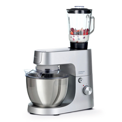 Kenwood Homebake Pro Mutfak Şefi Kıyma Aparatlı ThermoResist Cam Blender 1400 Watt 5 Lt Stand Mikser KHH01.220SI - Thumbnail