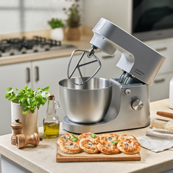 Kenwood Homebake Plus Mutfak Şefi 1400 Watt 5 Lt Stand Mikser KHH01.120SI - Thumbnail
