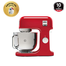İlk Alışverişe Özel Sepette Ekstra %20 İndirimli - Kenwood kMix Mutfak Şefi 1000W 5 Lt KMX750AR + HFP50.000WH 5,5 L Airfryer Hediyeli