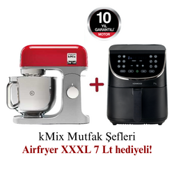Kenwood kMix Mutfak Şefi 5 Lt KMX750RD + Airfryer XXXL 7 Lt Siyah HFP80.000BK Hediyeli - Thumbnail