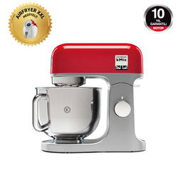 İlk Alışverişe Özel Sepette Ekstra %10 İndirimli - Kenwood kMix Mutfak Şefi 1000W 5 Lt KMX750RD + HFP50.000WH 5,5 L Airfryer Hediyeli