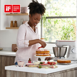 Kenwood Titanium Chef Baker Mutfak Şefi Entegre Tartılı 1200 Watt KVC65.001WH - Thumbnail