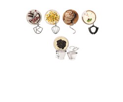 Kenwood Titanium Chef Baker Mutfak Şefi Silver Entegre Tartılı Çift Hazne 1200 Watt KVC85.004SI - Thumbnail