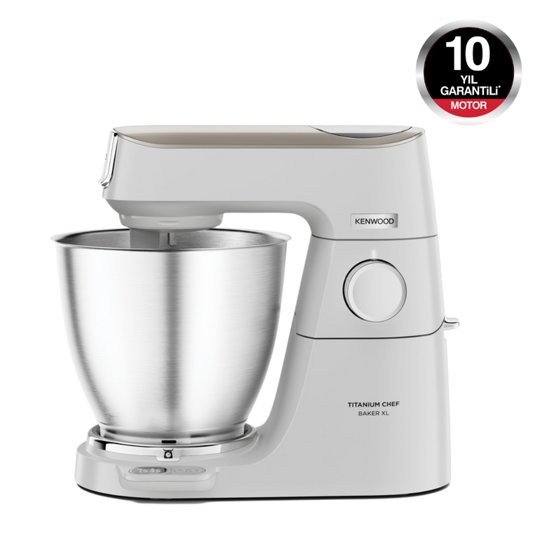 Kenwood Titanium Chef Baker XL Mutfak Şefi 7 Lt Geniş Hazne Beyaz KVL65.001WH Kenwood Titanium Chef Baker XL Mutfak Şefi 7 Lt Geniş Hazne Beyaz KVL65.001WH