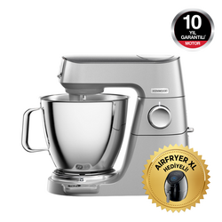 İlk Alışverişe Özel Sepette Ekstra %20 İndirimli - Kenwood Titanium Chef Baker XL Mutfak Şefi Gümüş KVL85.004SI