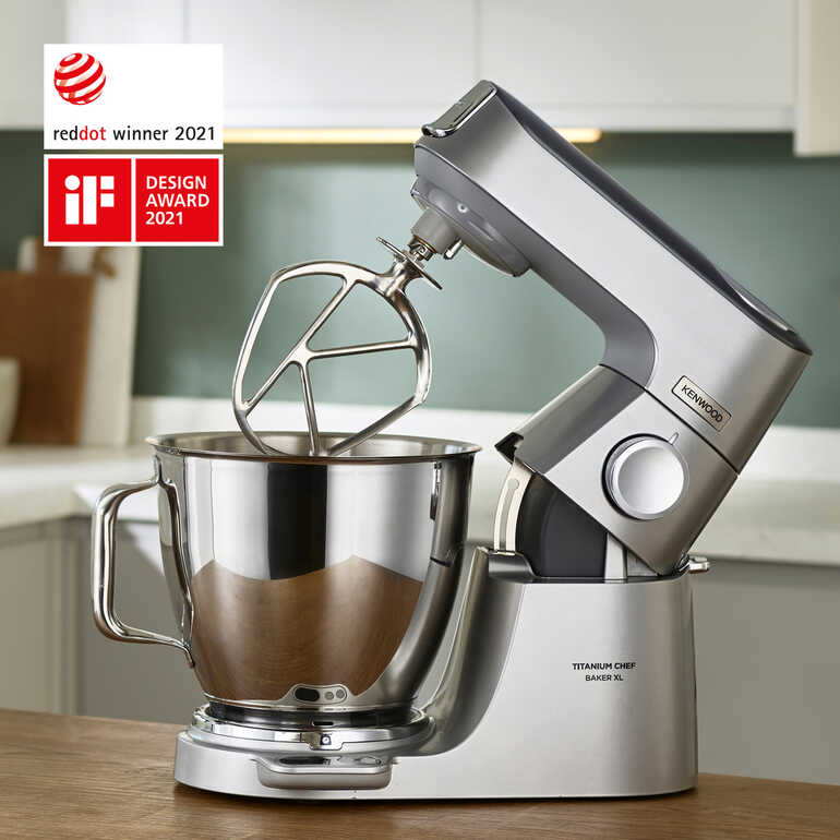Kenwood Titanium Chef Baker XL Mutfak Şefi Gümüş KVL85.004SI Kenwood Titanium Chef Baker XL Mutfak Şefi Gümüş KVL85.004SI