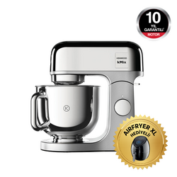 SEPETTE AIRFRYER HEDİYELİ! - Kenwood Kmix Mutfak Şefi Limited Edition KMX760CH 1000 Watt 5 Lt Chrome