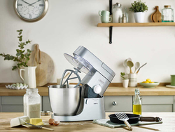Kenwood Chef XL 1200 Watt 6,7 Lt Mutfak Şefi Silver KVL4100S - Thumbnail