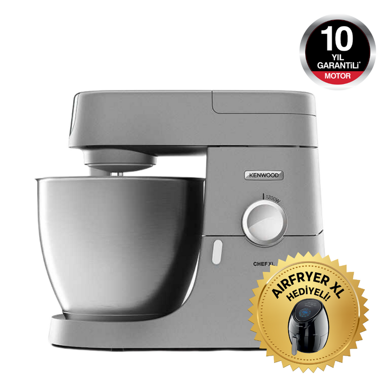 Kenwood Chef XL 1200 Watt 6,7 Lt Mutfak Şefi Silver KVL4110S Kenwood Chef XL 1200 Watt 6,7 Lt Mutfak Şefi Silver KVL4110S